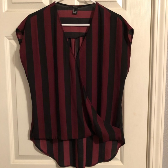 Forever 21 Tops - F21 Striped Blouse